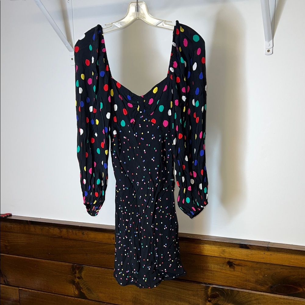 Rixo x Target Colorful Polka Dot Women's Mini Dress- 4